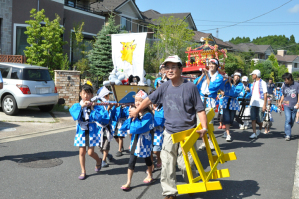 夏祭り子ども神輿